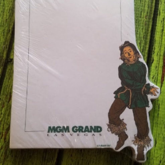 Wizard of Oz MGM Grand the Scarecrow notepad - Picture 3 of 3